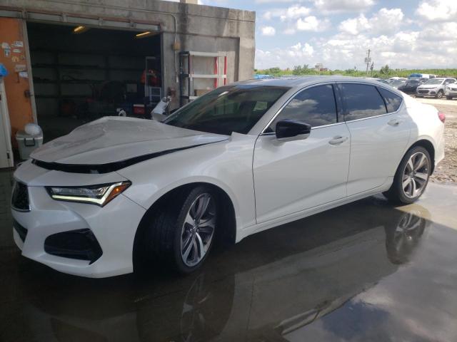 19UUB5F69MA008295 - 2021 ACURA TLX ADVANCE WHITE photo 1