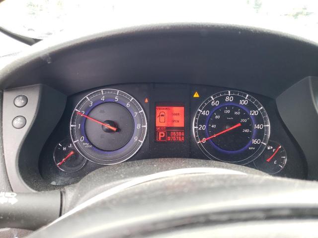 JNKAJ09F78M357199 - 2008 INFINITI EX35 BASE Մոխրագույն լուսանկար 9