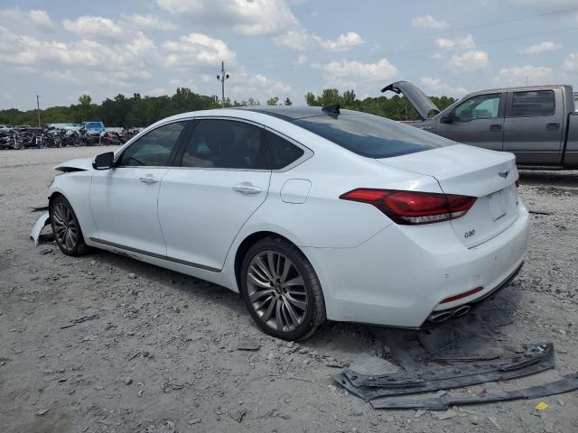 KMHGN4JF7JU256877 - 2018 GENESIS G80 ULTIMATE WHITE photo 2