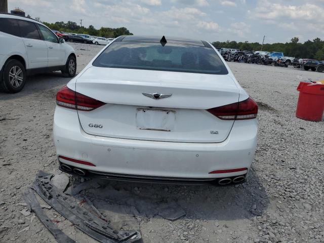 KMHGN4JF7JU256877 - 2018 GENESIS G80 ULTIMATE WHITE photo 6