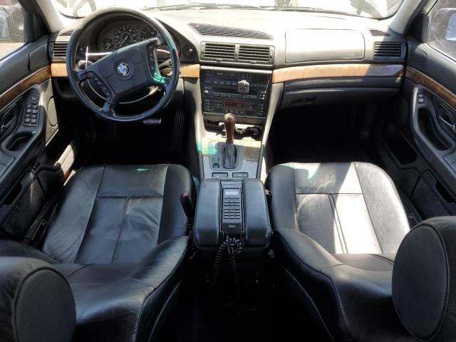 WBAGF6326SDH06088 - 1995 BMW 740 I AUTOMATIC BLACK photo 8