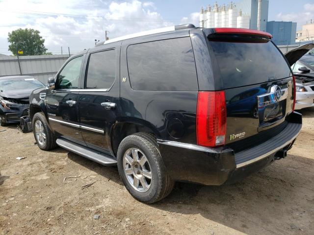 1GYFC43509R121940 - 2009 CADILLAC ESCALADE HYBRID BLACK photo 2