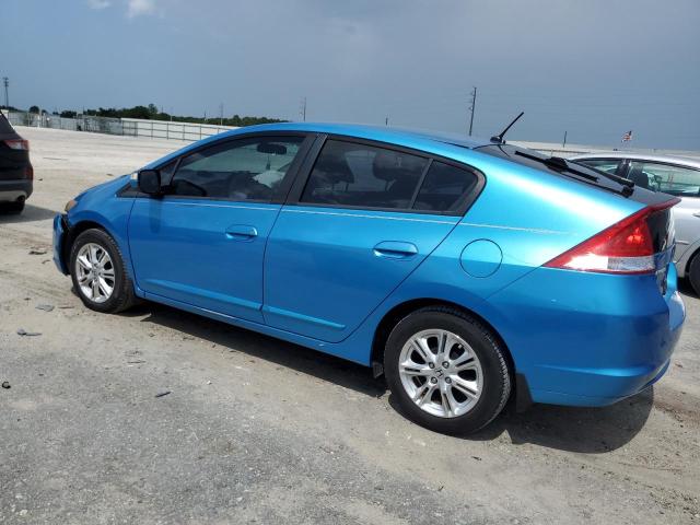 JHMZE2H70AS012076 - 2010 HONDA INSIGHT EX BLUE photo 2