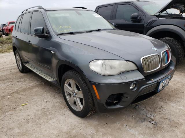 5UXZW0C54CL674098 - 2012 BMW X5 XDRIVE35D GRAY photo 1