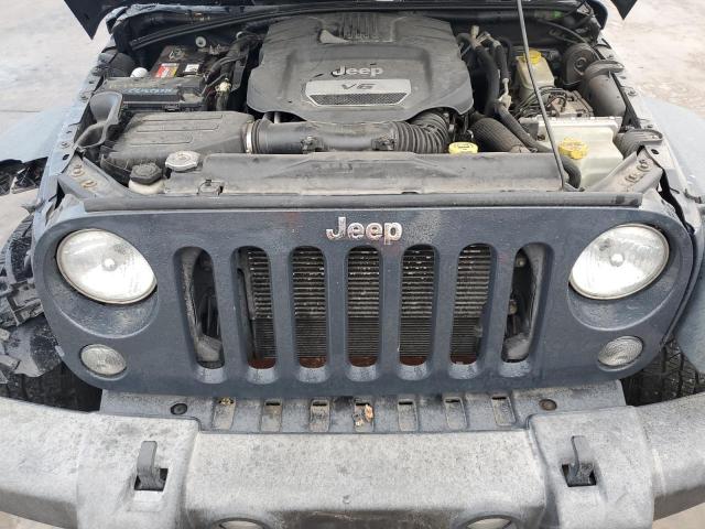 1C4BJWDG8GL323771 - 2016 JEEP WRANGLER U SPORT გრაფიტი ფოტო 12