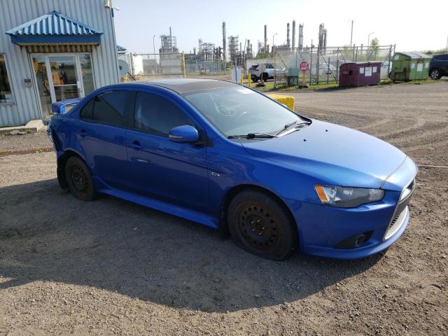 JA32U2FU2FU602904 - 2015 MITSUBISHI LANCER ES BLUE photo 4