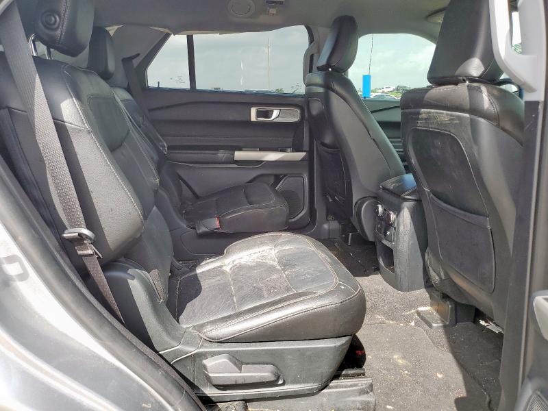 1FMSK7FH0LGC79191 - 2020 FORD EXPLORER LIMITED ვერცხლისფერი ფოტო 10