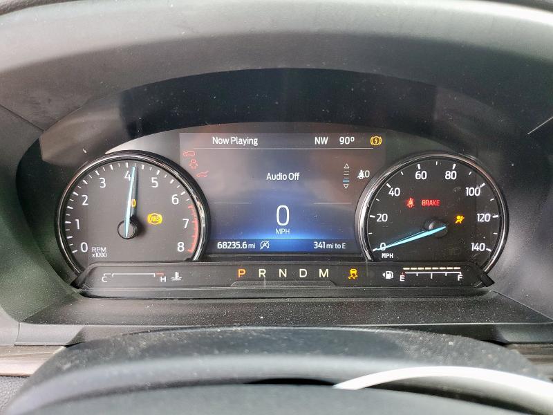 1FMSK7FH0LGC79191 - 2020 FORD EXPLORER LIMITED ვერცხლისფერი ფოტო 9