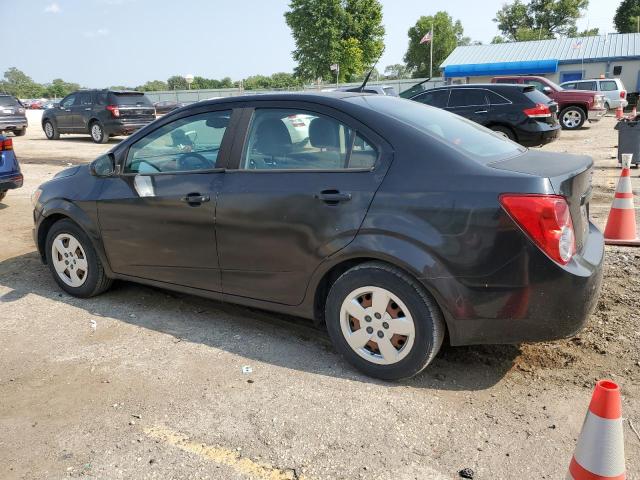 1G1JA5SG1D4118929 - 2013 CHEVROLET SONIC LS BLACK photo 2