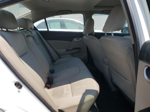 19XFB2F86FE027636 - 2015 HONDA CIVIC EX WHITE photo 10