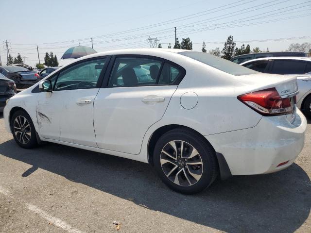 19XFB2F86FE027636 - 2015 HONDA CIVIC EX WHITE photo 2