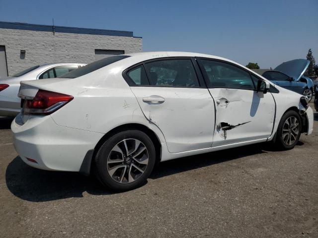 19XFB2F86FE027636 - 2015 HONDA CIVIC EX WHITE photo 3