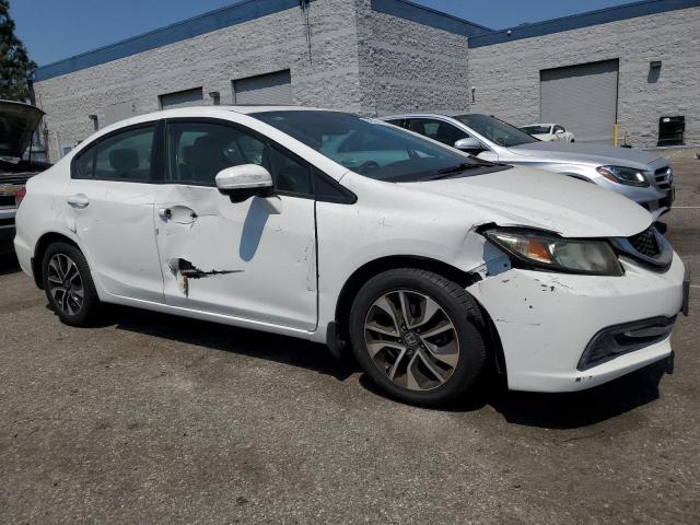 19XFB2F86FE027636 - 2015 HONDA CIVIC EX WHITE photo 4