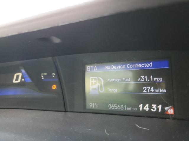 19XFB2F86FE027636 - 2015 HONDA CIVIC EX WHITE photo 9