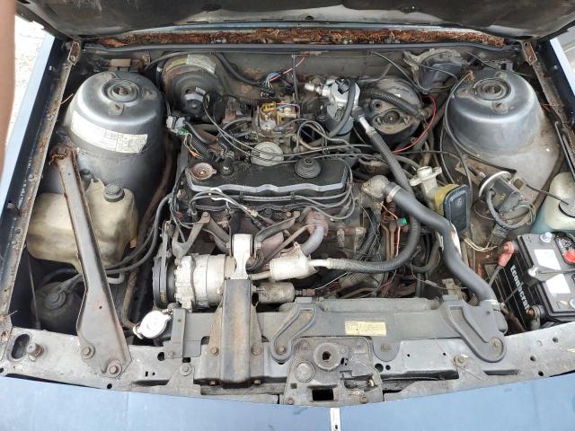 1G3AJ19R2GD380793 - 1986 OLDSMOBILE CUTLASS CI BLUE photo 11