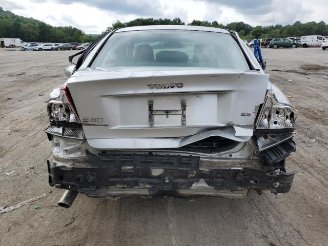 YV1RS592982676203 - 2008 VOLVO S60 2.5T SILVER photo 6