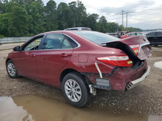 4T1BF1FK9HU790274 - 2017 TOYOTA CAMRY LE RED photo 2
