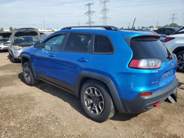 1C4PJMBX4LD648323 - 2020 JEEP CHEROKEE TRAILHAWK BLUE photo 2