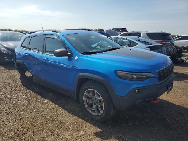 1C4PJMBX4LD648323 - 2020 JEEP CHEROKEE TRAILHAWK BLUE photo 4