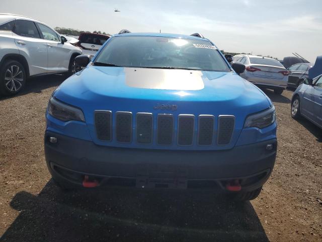 1C4PJMBX4LD648323 - 2020 JEEP CHEROKEE TRAILHAWK BLUE photo 5