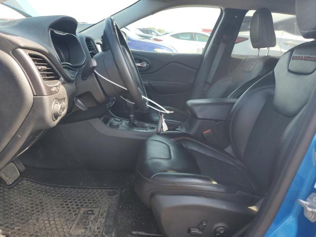 1C4PJMBX4LD648323 - 2020 JEEP CHEROKEE TRAILHAWK BLUE photo 7