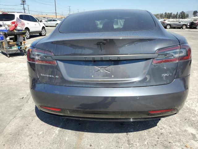 5YJSA1E25JF247944 - 2018 TESLA MODEL S Մոխրագույն լուսանկար 6