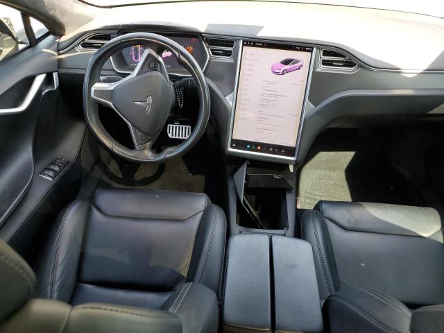 5YJSA1E25JF247944 - 2018 TESLA MODEL S Մոխրագույն լուսանկար 8