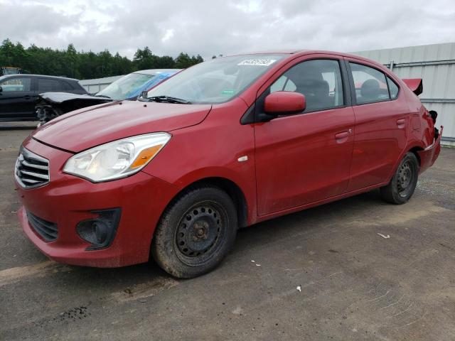 ML32F3FJ7HHF09028 - 2017 MITSUBISHI MIRAGE G4 ES RED photo 1