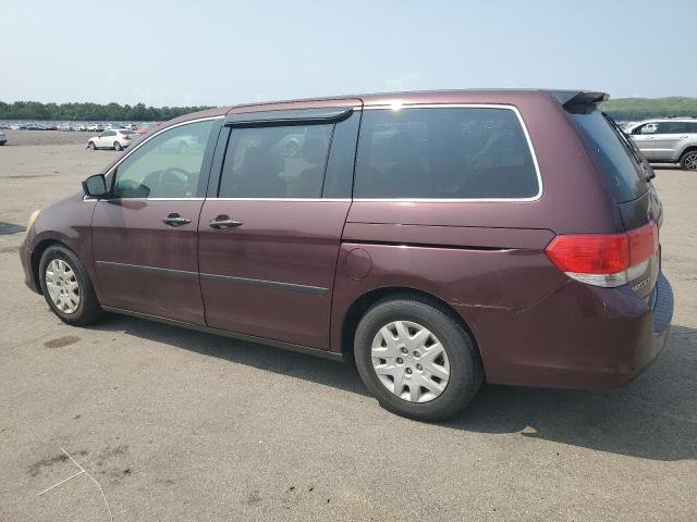 5FNRL38238B083071 - 2008 HONDA ODYSSEY LX BURGUNDY photo 2