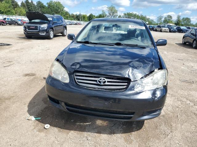 JTDBR32EX40051911 - 2004 TOYOTA COROLLA CE Սև լուսանկար 5