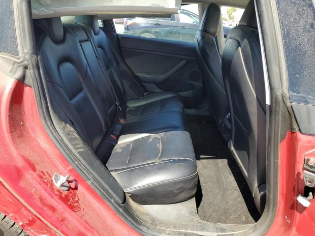 5YJ3E1EA3PF454941 - 2023 TESLA MODEL 3 Czerwony zdjęcie 10