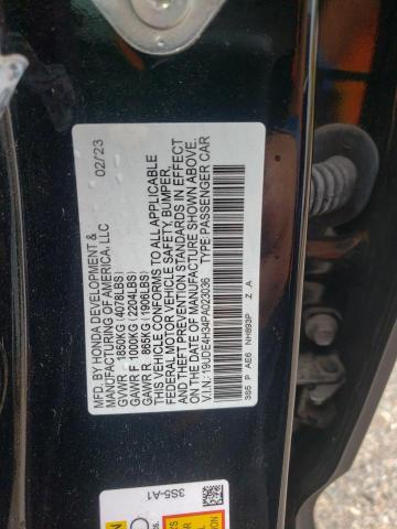 19UDE4H34PA023036 - 2023 ACURA INTEGRA A-SPEC Schwarz Foto 13
