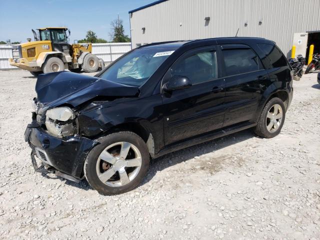 2CNDL037786324157 - 2008 CHEVROLET EQUINOX SPORT BLACK photo 1