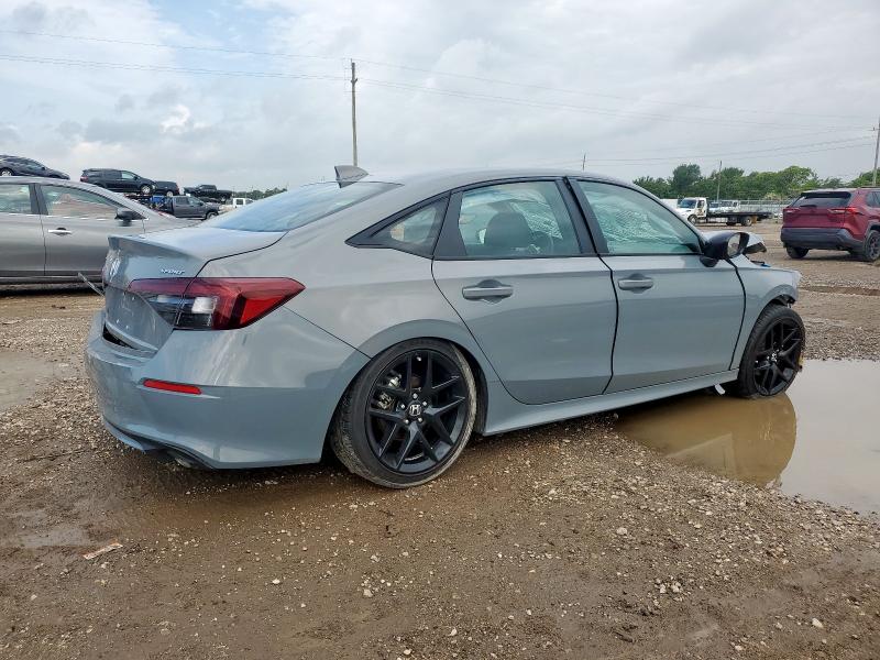 2HGFE2F5XSH509121 - 2025 HONDA CIVIC SPORT GRAY photo 3