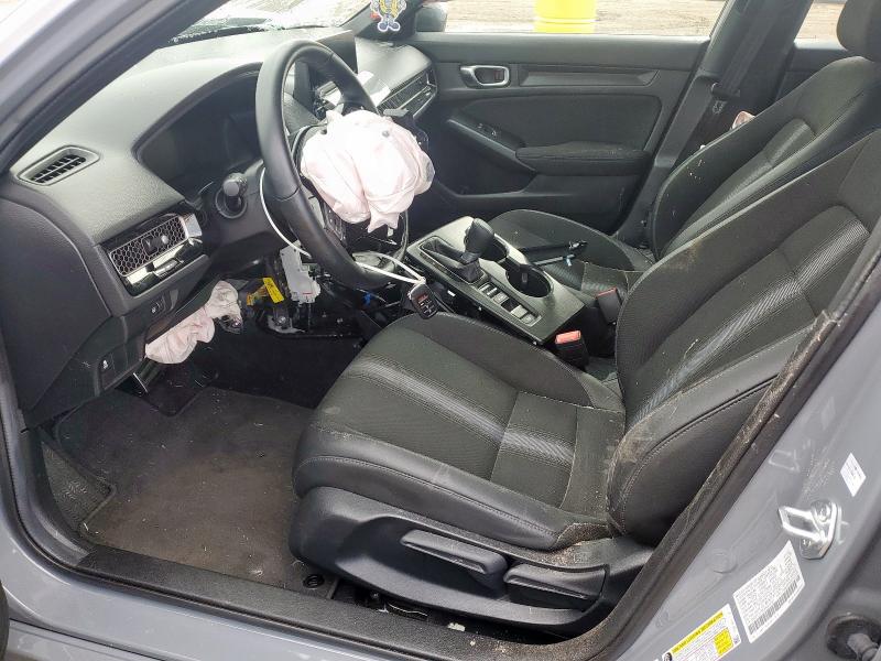 2HGFE2F5XSH509121 - 2025 HONDA CIVIC SPORT GRAY photo 7