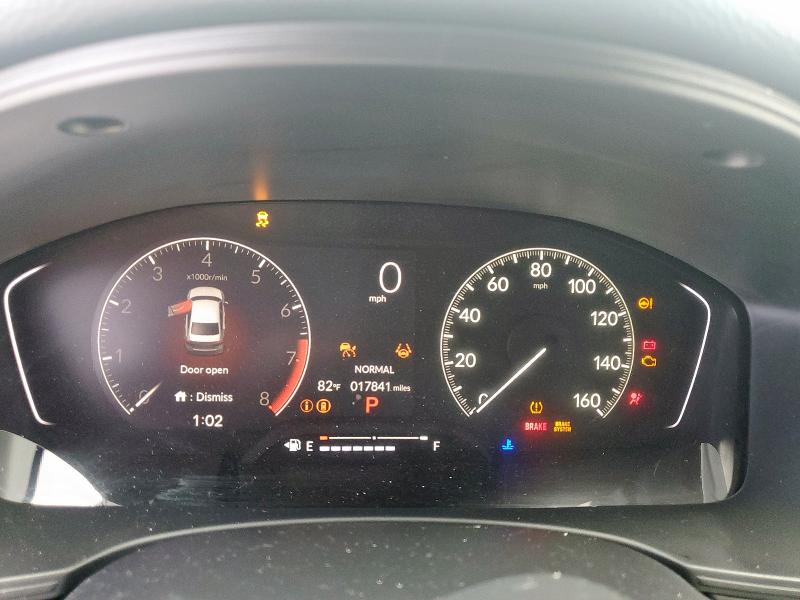 2HGFE2F5XSH509121 - 2025 HONDA CIVIC SPORT GRAY photo 9