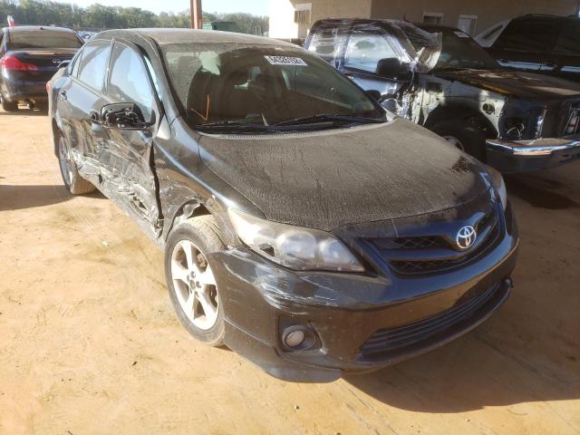 2T1BU4EEXBC729415 - 2011 TOYOTA COROLLA BASE BLACK photo 1