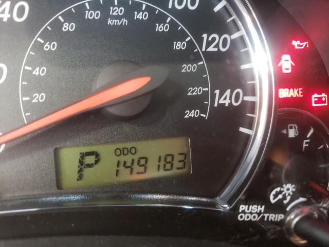 2T1BU4EEXBC729415 - 2011 TOYOTA COROLLA BASE BLACK photo 8