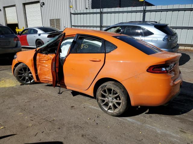 1C3CDFBB9ED742162 - 2014 DODGE DART SXT ORANGE photo 2