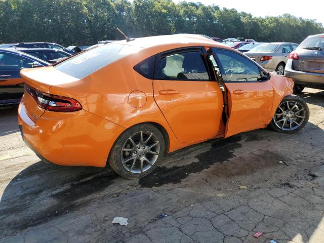 1C3CDFBB9ED742162 - 2014 DODGE DART SXT ORANGE photo 3