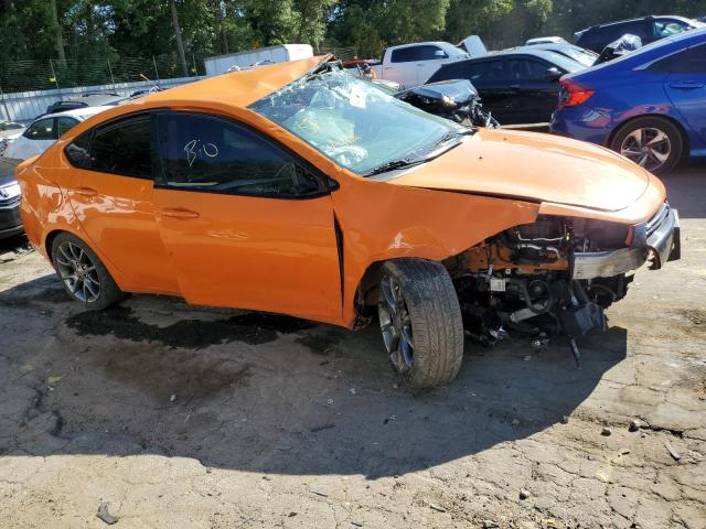 1C3CDFBB9ED742162 - 2014 DODGE DART SXT ORANGE photo 4