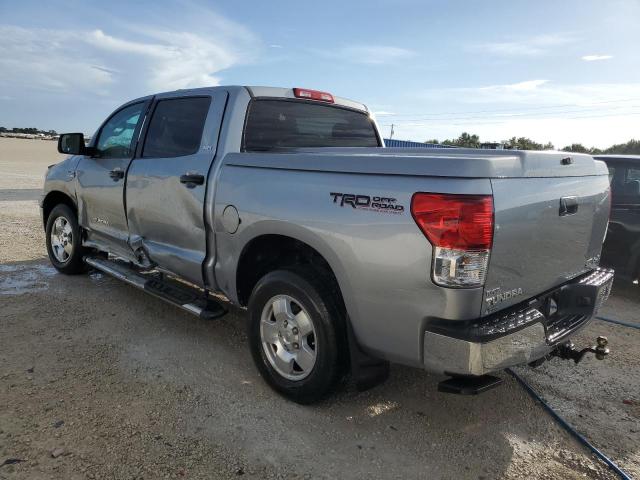 5TFDW5F13DX316759 - 2013 TOYOTA TUNDRA CREWMAX SR5 SILVER photo 2