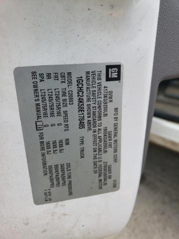 1GCHC24K58E178485 - 2008 CHEVROLET SILVERADO C2500 HEAVY DUTY WHITE photo 12