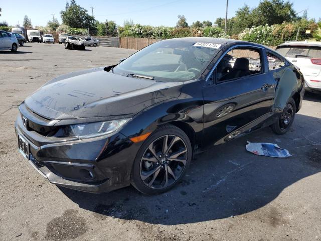 2HGFC4B86LH303183 - 2020 HONDA CIVIC SPORT BLACK photo 1