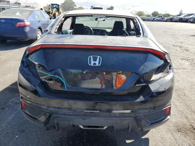 2HGFC4B86LH303183 - 2020 HONDA CIVIC SPORT BLACK photo 6