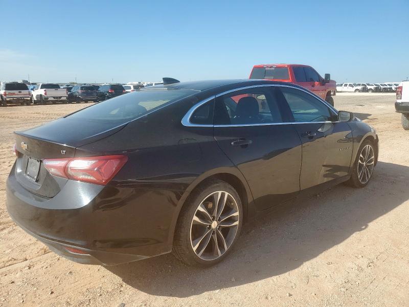 1G1ZD5ST0MF016498 - 2021 CHEVROLET MALIBU LT BLACK photo 3