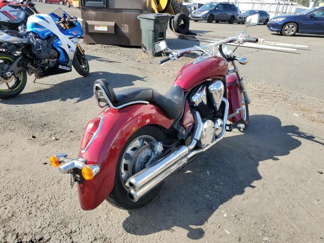 JH2SC6607AK001461 - 2010 HONDA VT1300 CR MAROON photo 4