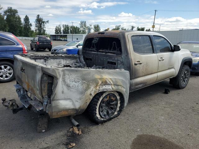 3TMCZ5AN5MM419863 - 2021 TOYOTA TACOMA DOUBLE CAB WHITE photo 3