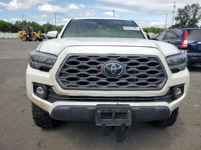 3TMCZ5AN5MM419863 - 2021 TOYOTA TACOMA DOUBLE CAB WHITE photo 5
