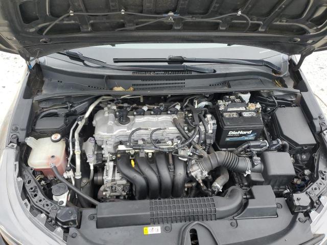 5YFDPRAE3LP007613 - 2020 TOYOTA COROLLA L BLACK photo 11